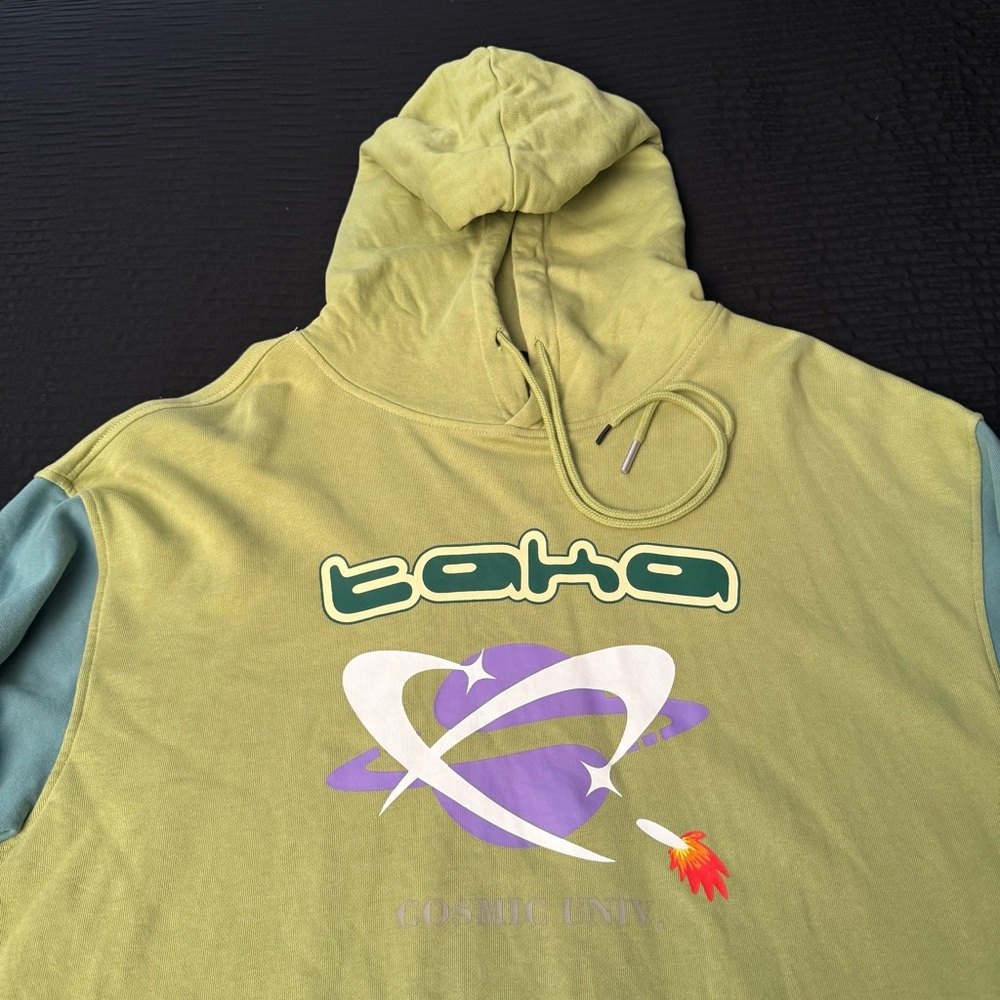 TAKA Cosmic University Streetwear Hoodie Size XL Skater Skateboarding Original